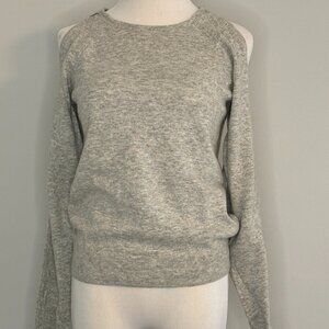 Elizabeth And Jaymes - Open Shoulder Sweater - Grey - XS